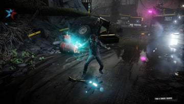 
inFAMOUS: Second Son | PlayStation 4 | gameplay screenshot | Data by MobyGames.com