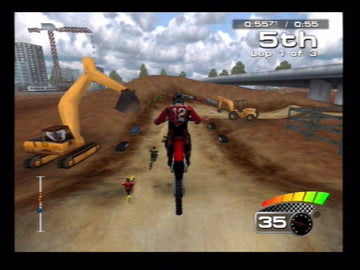 
MX 2002 featuring Ricky Carmichael | PlayStation 2 | gameplay screenshot | Data by MobyGames.com