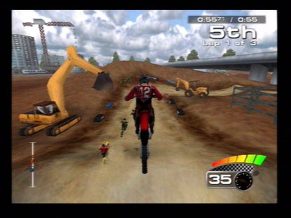 
MX 2002 featuring Ricky Carmichael | PlayStation 2 | gameplay screenshot | Data by MobyGames.com