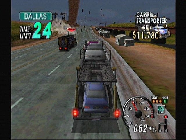 
Eighteen Wheeler: American Pro Trucker | GameCube | gameplay screenshot | Data by MobyGames.com