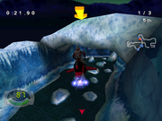 Jet Moto 3 | PlayStation | gameplay screenshot | region=North America | source-country= | zypher-v2 | moby-eb627061d29e | Data by MobyGames.com