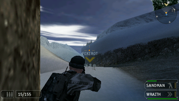 SOCOM: U.S. Navy SEALs - Fireteam Bravo 2 | PSP | gameplay screenshot | region=North America | source-country= | zypher-v2 | moby-22a06b192df7 | Data by MobyGames.com