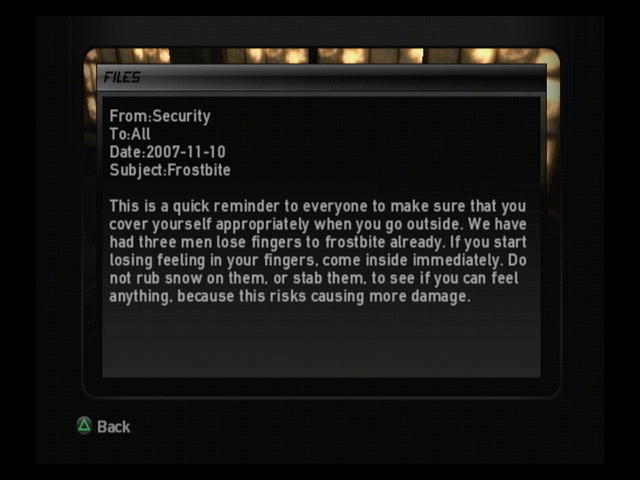 
Tom Clancy's Splinter Cell: Double Agent | PlayStation 2 | gameplay screenshot | Data by MobyGames.com