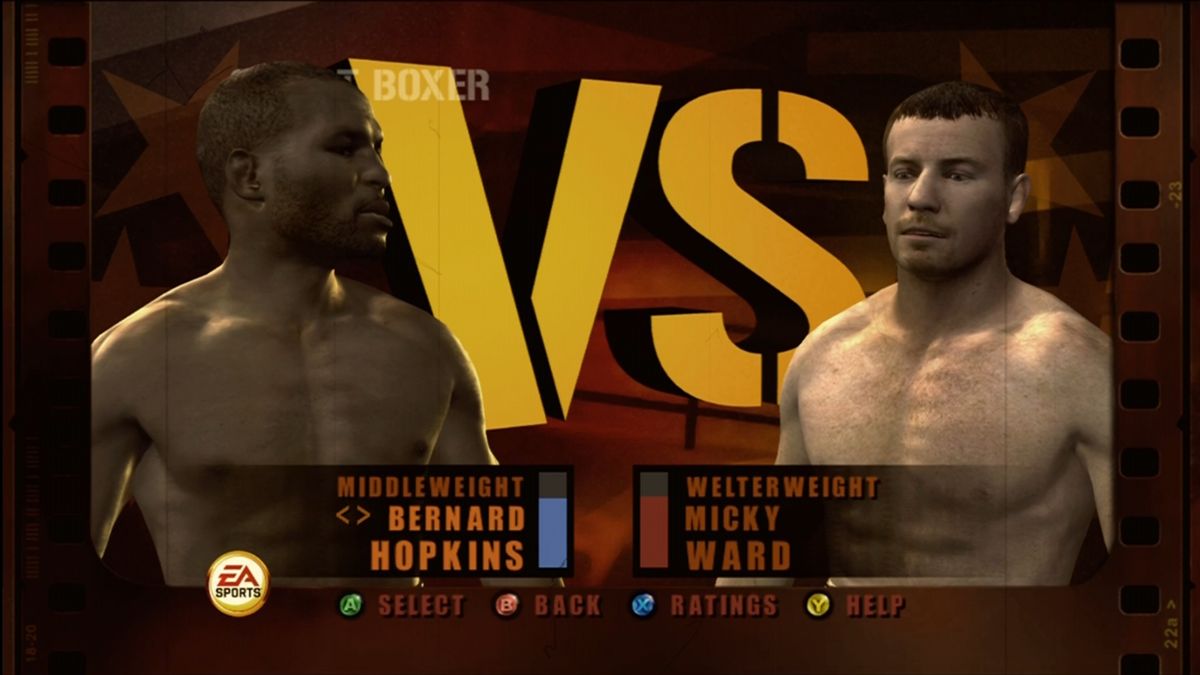 Fight Night Round 3 | Xbox 360 | gameplay screenshot | region=North America | source-country= | zypher-v2 | moby-44a7545ac975 | Data by MobyGames.com