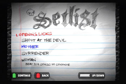 Guitar Hero II | PlayStation 2 | gameplay screenshot | region=North America | source-country= | zypher-v2 | moby-40d8aa43a17a | Data by MobyGames.com
