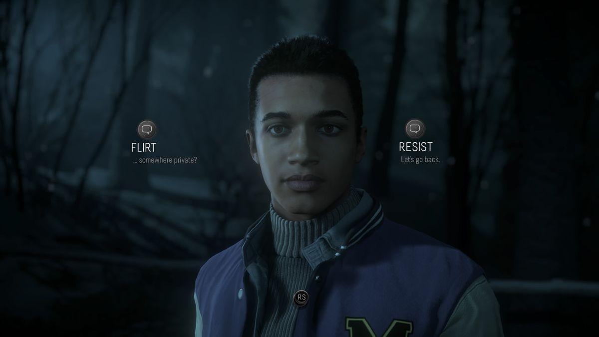 Until Dawn | PlayStation 4 | gameplay screenshot | Data by MobyGames.com