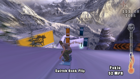 
SSX on Tour | PSP | gameplay screenshot | Data by MobyGames.com