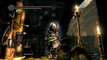 Dark Souls | Xbox 360 | gameplay screenshot | region=North America | source-country= | zypher-v2 | moby-0b0cfd65f040 | Data by MobyGames.com