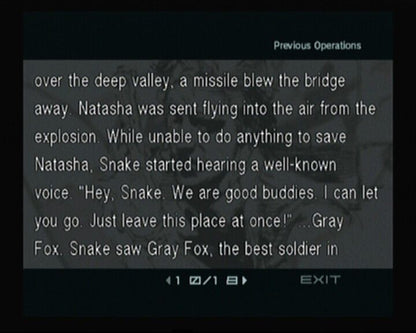 Metal Gear Solid: The Twin Snakes | GameCube | gameplay screenshot | region=North America | source-country= | zypher-v2 | moby-72b490fb5dc8 | Data by MobyGames.com