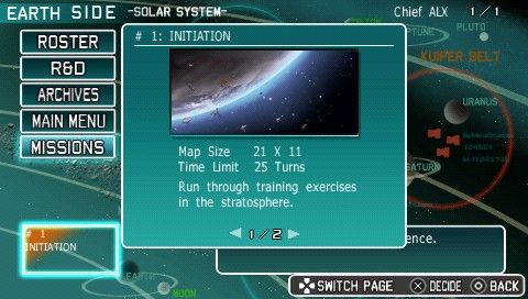 
R-Type Command | PSP | gameplay screenshot | Data by MobyGames.com