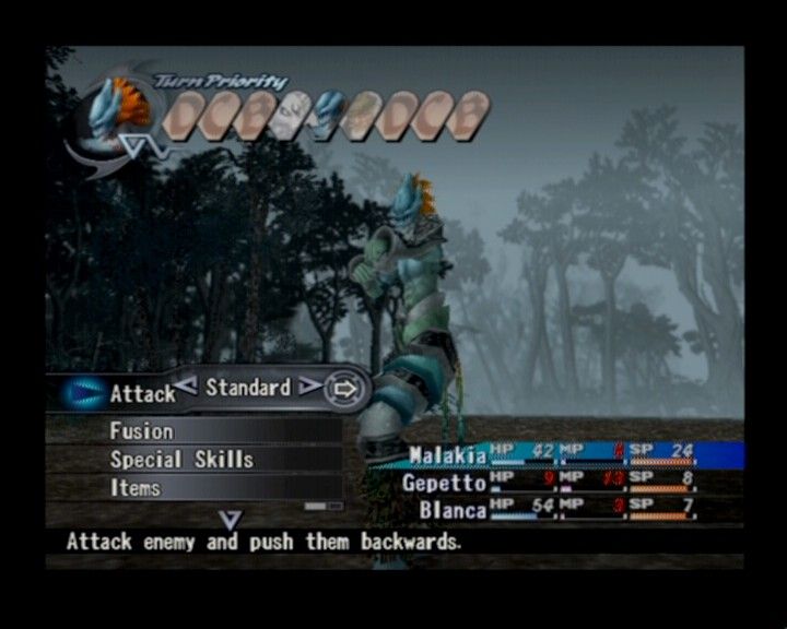 
Shadow Hearts: Covenant | PlayStation 2 | gameplay screenshot | Region: North America | source-country= | Data by MobyGames.com