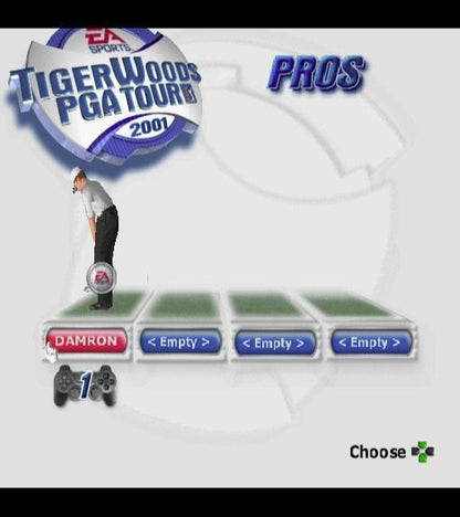 Tiger Woods PGA Tour 2001 | PlayStation 2 | gameplay screenshot | region=North America | source-country= | zypher-v2 | moby-b840689e6fae | Data by MobyGames.com