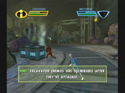 
The Incredibles: Rise of the Underminer | GameCube | gameplay screenshot | Data by MobyGames.com