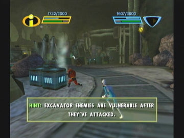 
The Incredibles: Rise of the Underminer | GameCube | gameplay screenshot | Data by MobyGames.com