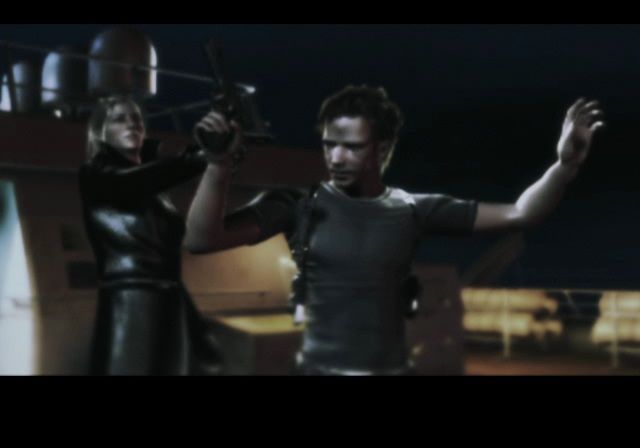 Resident Evil: Dead Aim | PlayStation 2 | gameplay screenshot | Data by MobyGames.com