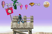 
Gumby vs. the Astrobots | Game Boy Advance | gameplay screenshot | Data by MobyGames.com