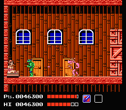 
Teenage Mutant Ninja Turtles | NES | gameplay screenshot | Data by MobyGames.com