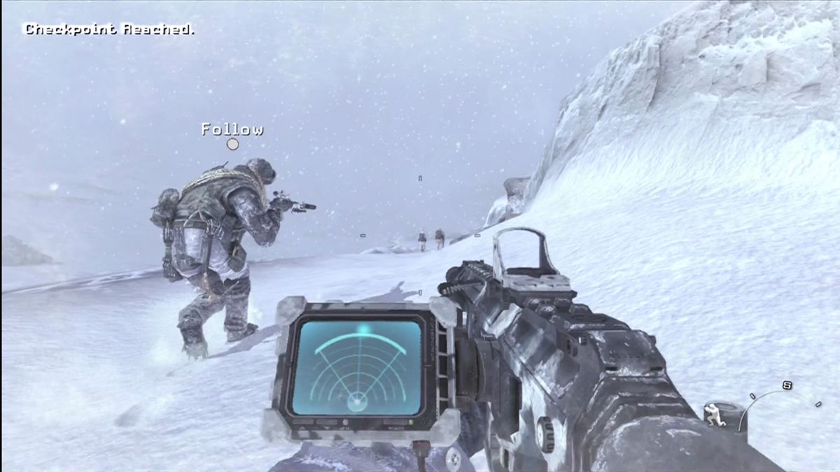 Call of Duty: Modern Warfare 2 | Xbox 360 | gameplay screenshot | region=North America | source-country= | zypher-v2 | moby-1575259f3a2a | Data by MobyGames.com