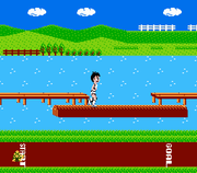 
Athletic World | NES | gameplay screenshot | Data by MobyGames.com