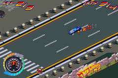 Hot Wheels: All Out | Game Boy Advance | gameplay screenshot | region=North America | source-country= | zypher-v2 | moby-c6f791f3b398 | Data by MobyGames.com