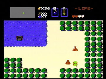 The Legend of Zelda | NES | gameplay screenshot | region=North America | source-country= | zypher-v2 | moby-8d7c22dce3b0 | Data by MobyGames.com