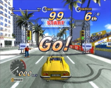 
OutRun 2006: Coast 2 Coast | PlayStation 2 | gameplay screenshot | Region: North America | source-country= | Data by MobyGames.com