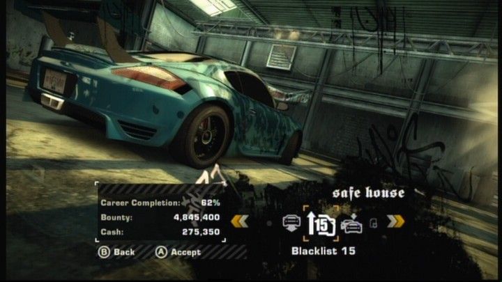 
Need for Speed: Most Wanted | Xbox 360 | gameplay screenshot | Data by MobyGames.com