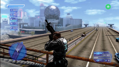 
Crackdown | Xbox 360 | gameplay screenshot | Region: North America | source-country= | Data by MobyGames.com