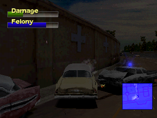 Driver 2 | PlayStation | gameplay screenshot | region=North America | source-country= | zypher-v2 | moby-5e42f6885934 | Data by MobyGames.com