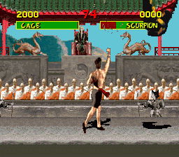 
Mortal Kombat | SNES | gameplay screenshot | Data by MobyGames.com