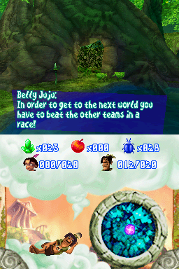
Tak: The Great Juju Challenge | Nintendo DS | gameplay screenshot | Data by MobyGames.com