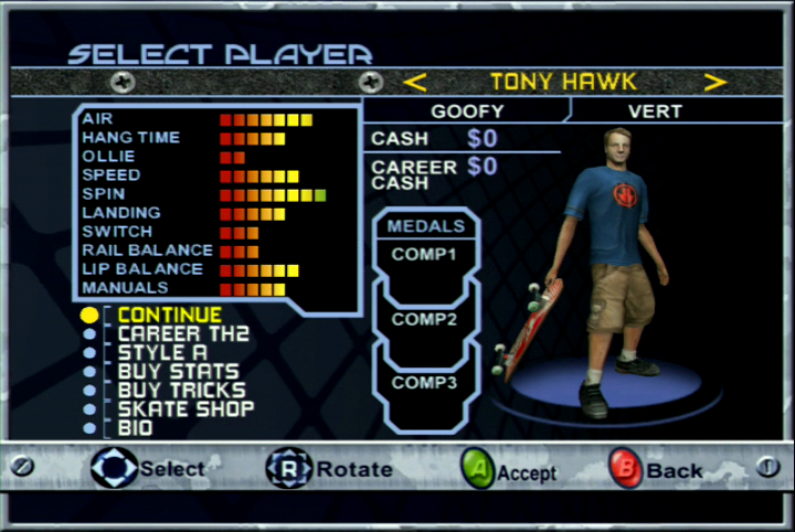 
Tony Hawk's Pro Skater 2x | Xbox | gameplay screenshot | Data by MobyGames.com