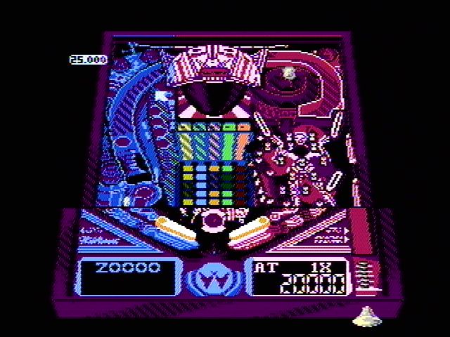 
Pin-Bot | NES | gameplay screenshot | Data by MobyGames.com
