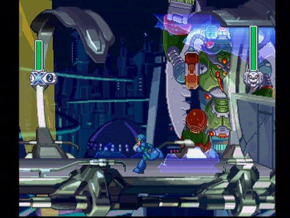 
Mega Man X4 | PlayStation | gameplay screenshot | Data by MobyGames.com