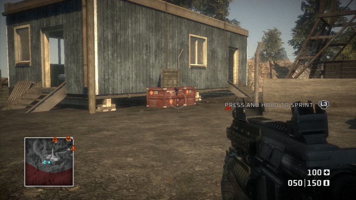 
Battlefield: Bad Company | PlayStation 3 | gameplay screenshot | Region: North America | source-country= | Data by MobyGames.com