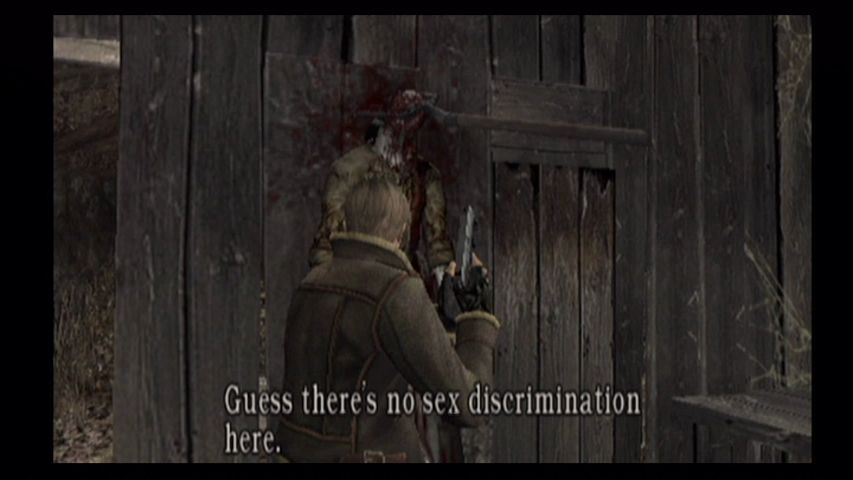 Resident Evil 4 | Wii | gameplay screenshot | region=North America | source-country= | zypher-v2 | moby-4a31f904f73a | Data by MobyGames.com