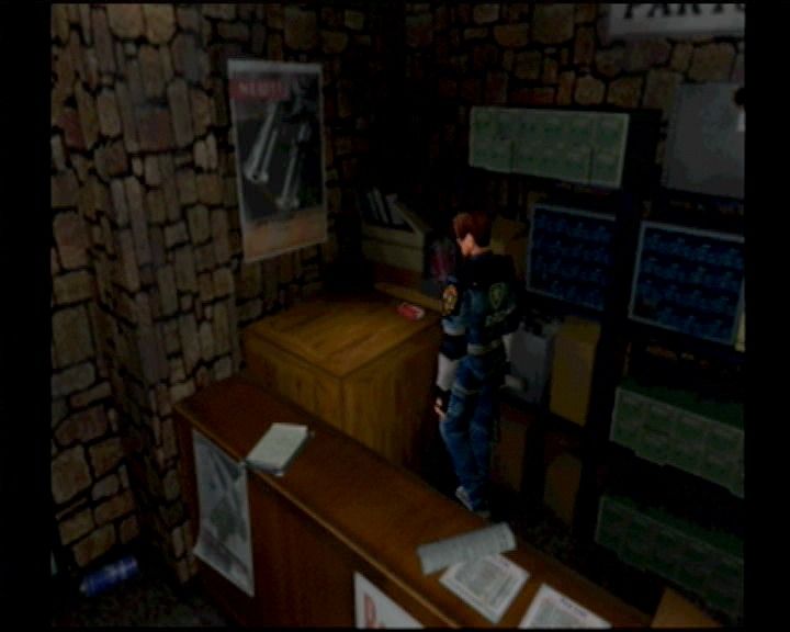 
Resident Evil 2 | GameCube | gameplay screenshot | Data by MobyGames.com