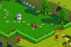 
The Lord of the Rings: The Fellowship of the Ring | Game Boy Advance | gameplay screenshot | Data by MobyGames.com