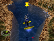 Jet Moto 3 | PlayStation | gameplay screenshot | region=North America | source-country= | zypher-v2 | moby-3790fff817a0 | Data by MobyGames.com