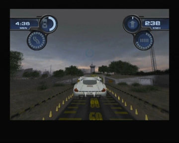 Spy Hunter | GameCube | gameplay screenshot | region=North America | source-country= | zypher-v2 | moby-041bf185b524 | Data by MobyGames.com