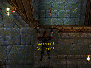 
Deathtrap Dungeon | PlayStation | gameplay screenshot | Region: North America | source-country= | Data by MobyGames.com