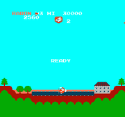 
Sky Kid | NES | gameplay screenshot | Data by MobyGames.com
