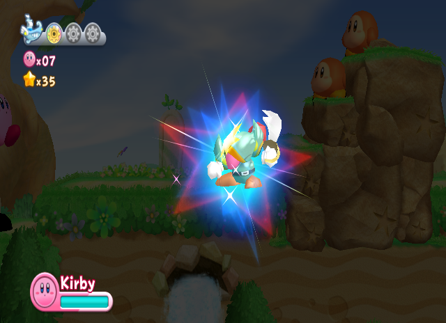 Kirby's Return to Dream Land | Wii | gameplay screenshot | region=North America | source-country= | zypher-v2 | moby-198e0ccc2081 | Data by MobyGames.com