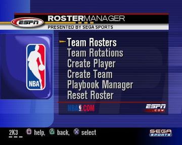 
NBA 2K3 | PlayStation 2 | gameplay screenshot | Region: North America | source-country= | Data by MobyGames.com