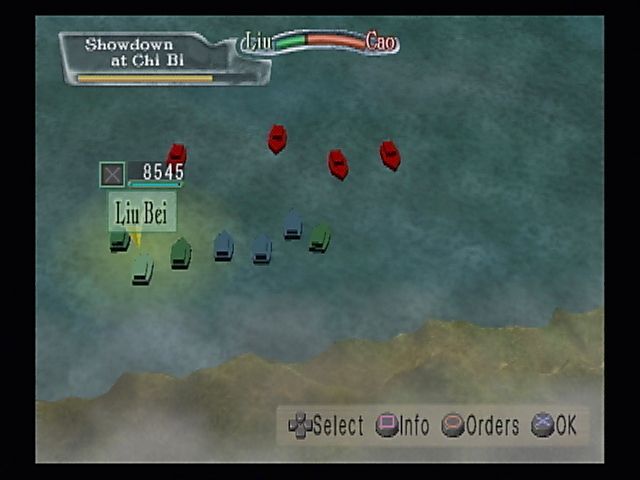 Kessen II | PlayStation 2 | gameplay screenshot | region=North America | source-country= | zypher-v2 | moby-07029f4e2e3c | Data by MobyGames.com