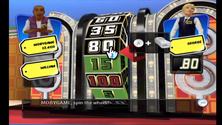 The Price is Right: 2010 Edition | Wii | gameplay screenshot | region=North America | source-country= | zypher-v2 | moby-d34f5dbe4526 | Data by MobyGames.com