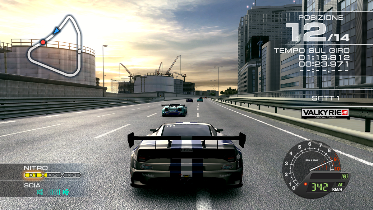 Ridge Racer 7 | PlayStation 3 | gameplay screenshot | region=North America | source-country= | zypher-v2 | moby-9e71c67572e0 | Data by MobyGames.com