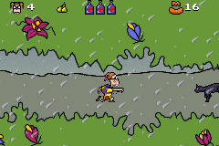
The Wild Thornberrys: Chimp Chase | Game Boy Advance | gameplay screenshot | Data by MobyGames.com