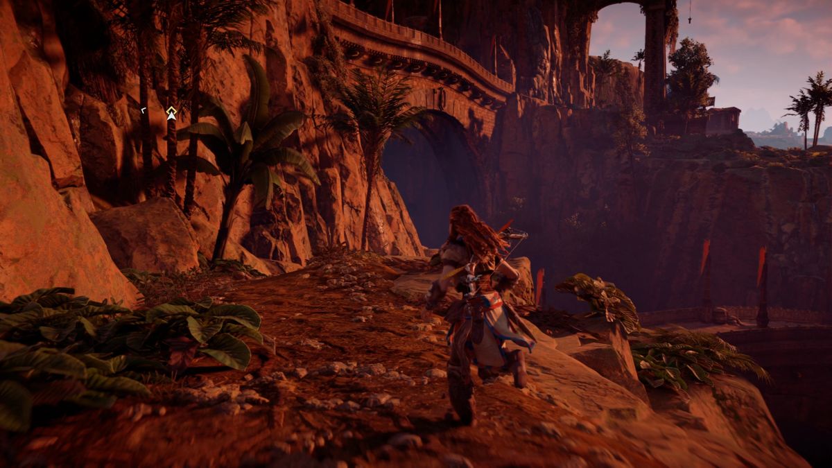 
Horizon: Zero Dawn | PlayStation 4 | gameplay screenshot | Region: North America | source-country= | Data by MobyGames.com