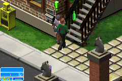 
The Sims 2: Pets | Game Boy Advance | gameplay screenshot | Data by MobyGames.com